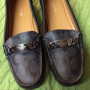 Coach Size 6 Driving Loafers